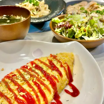 Snapdishの人気料理写真:いつもの爆速オムライス