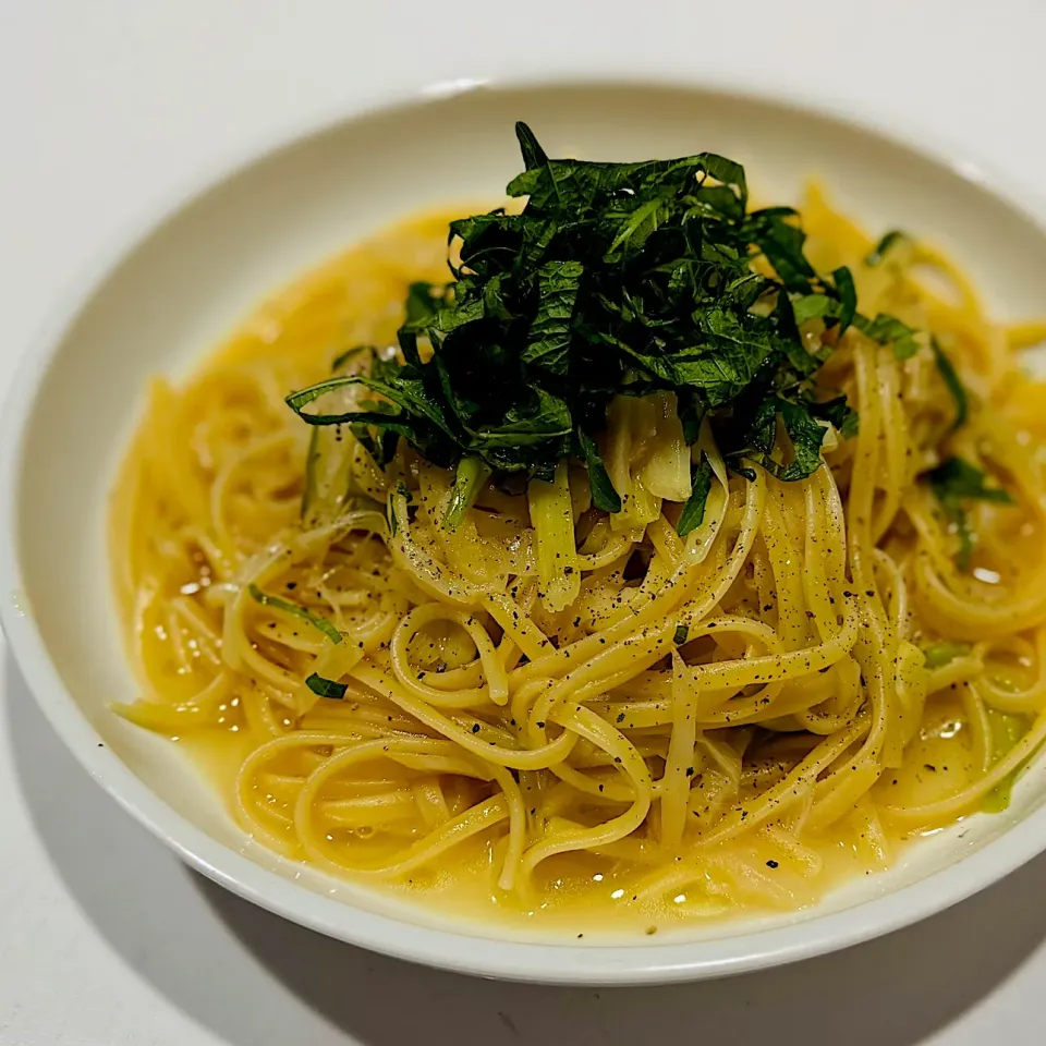 自家製ガリのバターソースパスタ|ヨシュアさん