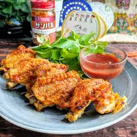 🌏『世界 の食卓探検隊』🇮🇩インドネシア料理
【🇮🇩アヤムゴレン （スパイシーフライドチキン）】
