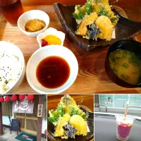 丸忠寿司で日替わりランチ|うたかた。さん