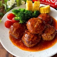 牛だしハンバーグ