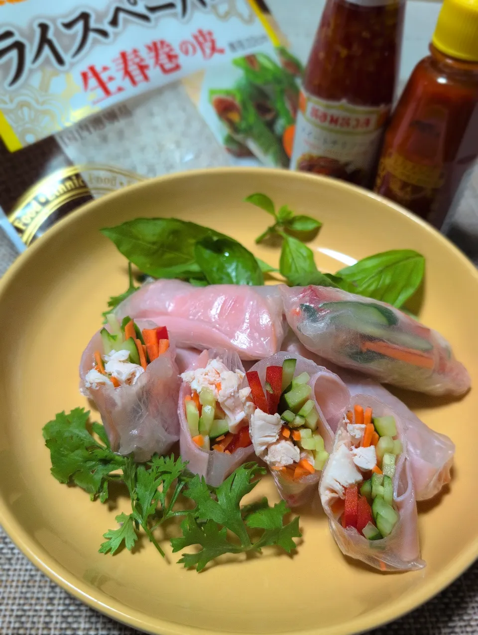 カラフル生春巻き【モニター】|どかどかさん
