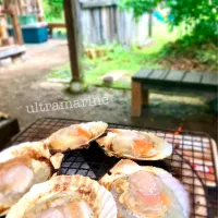 ＊炭火焼き♫ほたて＊|ultramarineさん