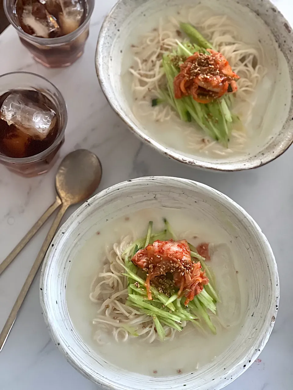 素麺でコングクス風|kayoさん