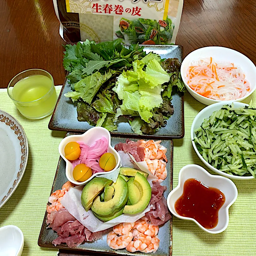 生春巻きランチ|akkoさん