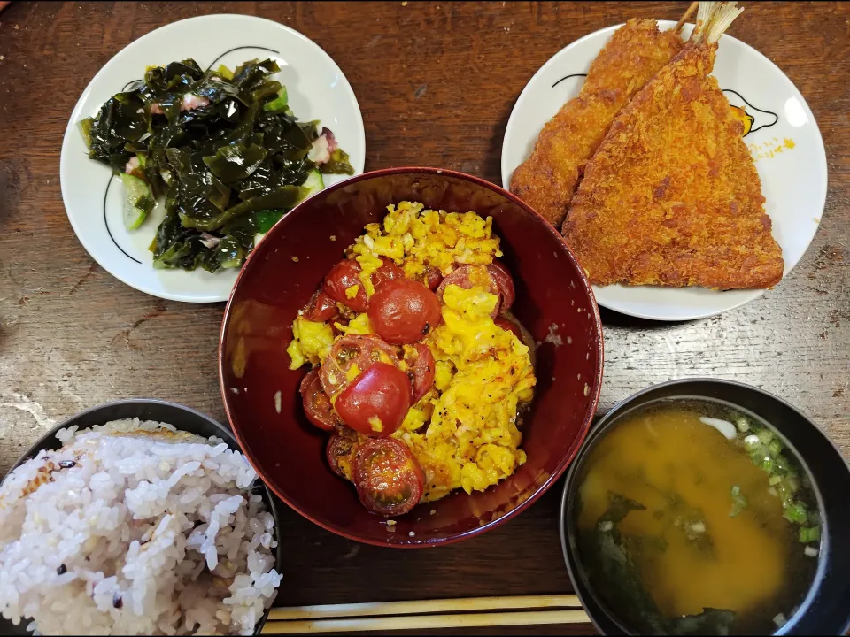 トマトの卵炒め|アクちゃんさん