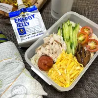 ⚾️部活弁当　そうめん＆捕食|柚子きりかさん