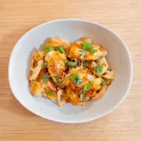 鶏肉とれんこんの大葉ポン照り🥢🍚|nocceさん
