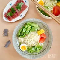 おみやげで買った 長岡レーメン