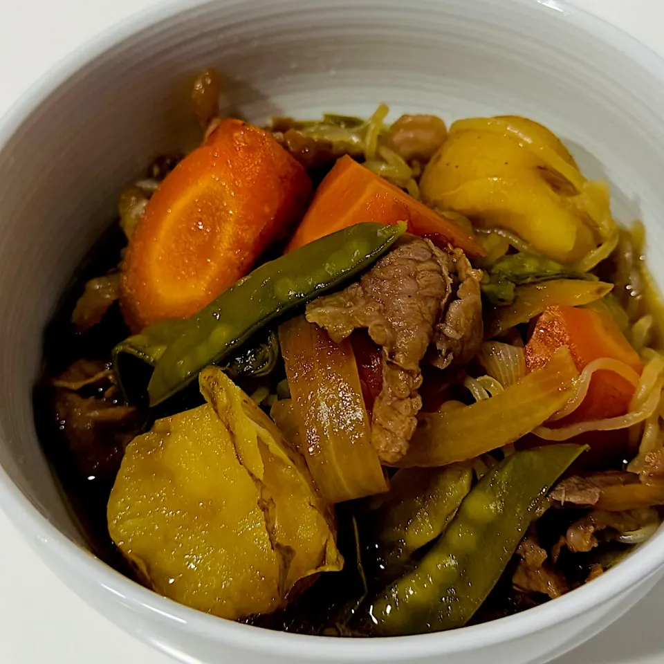 牛すじの肉じゃが|ヨシュアさん