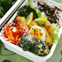 ブロッコリーのだし唐揚げ　お弁当|アスママさん