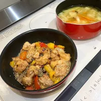 7/20  鶏肉パプリカ炒め|らぶちあんさん