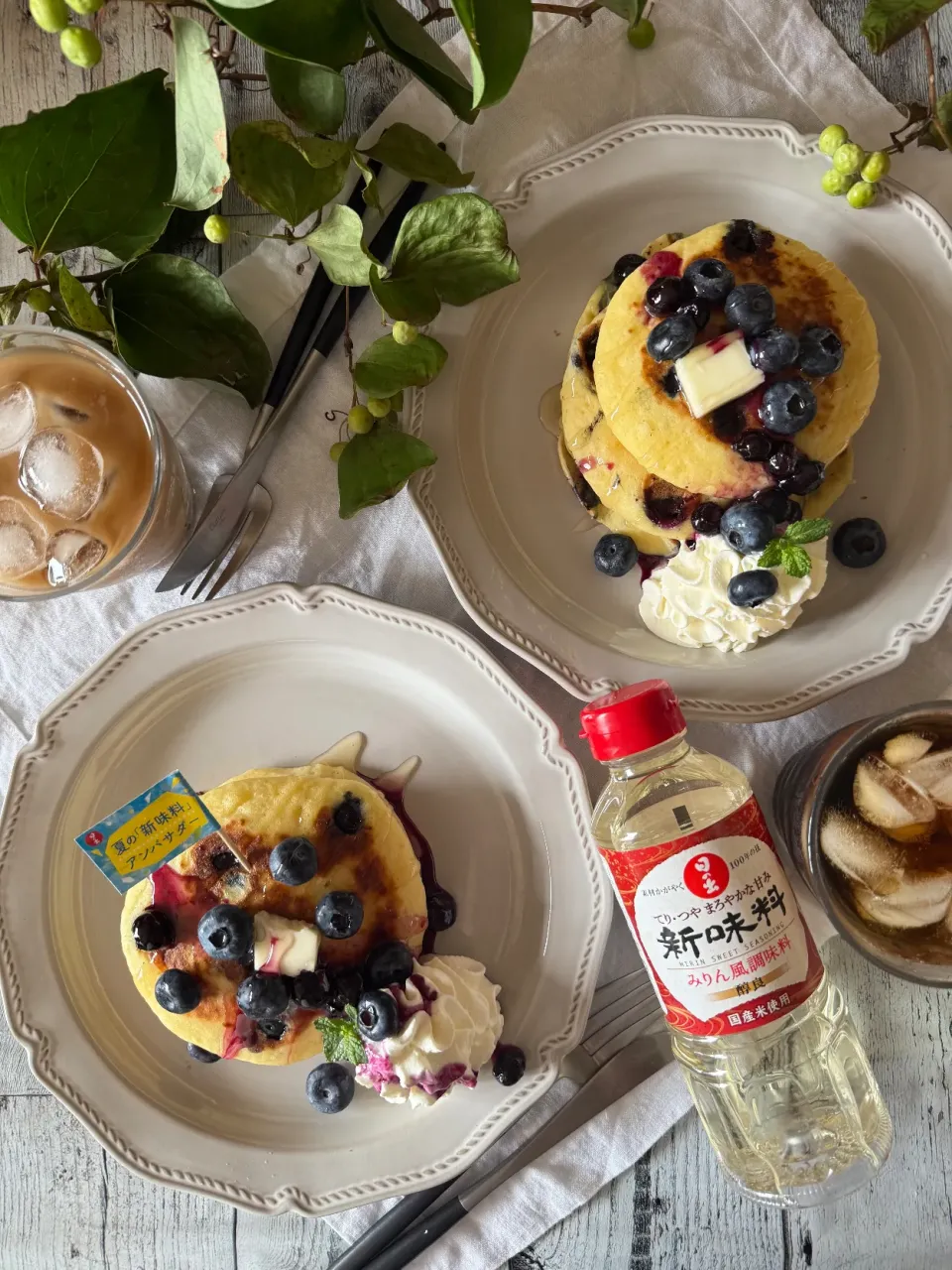 ブルーベリーパンケーキ🫐|asumi-yuzukoさん
