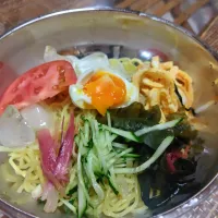 パパ作、冷麺です✨