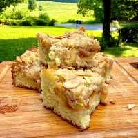 Peach almond coffee cake.|Dean M Rogersさん