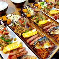 全員集合の朝ごはん🍚|cocochiさん