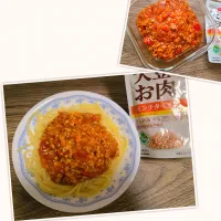 ミートソースパスタ|バンビさん