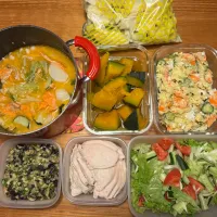 晩ごはんと作り置き👩‍🍳| メグミさん