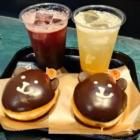 ■ギャップ カフェ 新宿フラッグス店■〒160-0022 東京都新宿区新宿３丁目３７−１ フラッグス 1F/B1F■クリスピークリームとレモネードソーダ　KrispyCrime&Lemonsoda|すとれぃぬこさん