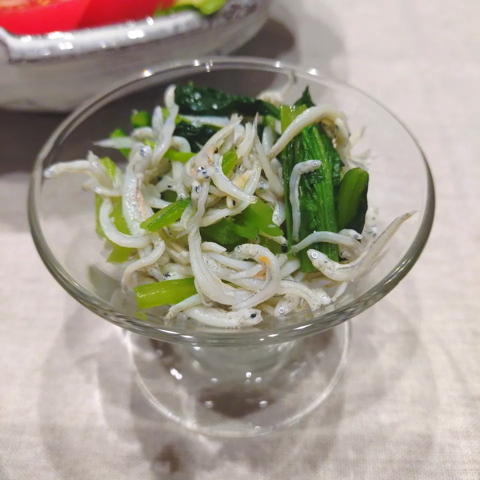 小松菜のじゃこあえ|あゆみ│ハレシピさん