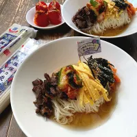냉잔치국수 （ネン ジャンチグクス）🇰🇷韓国の冷たい素麺|七海さん