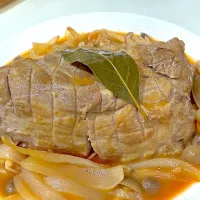 豚肩ロースの赤ワイン煮|みゆさん