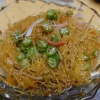 錦糸カボチャ の中華サラダ|オーリーさん