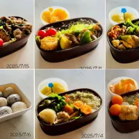 7月　中学生弁当| @y@さん