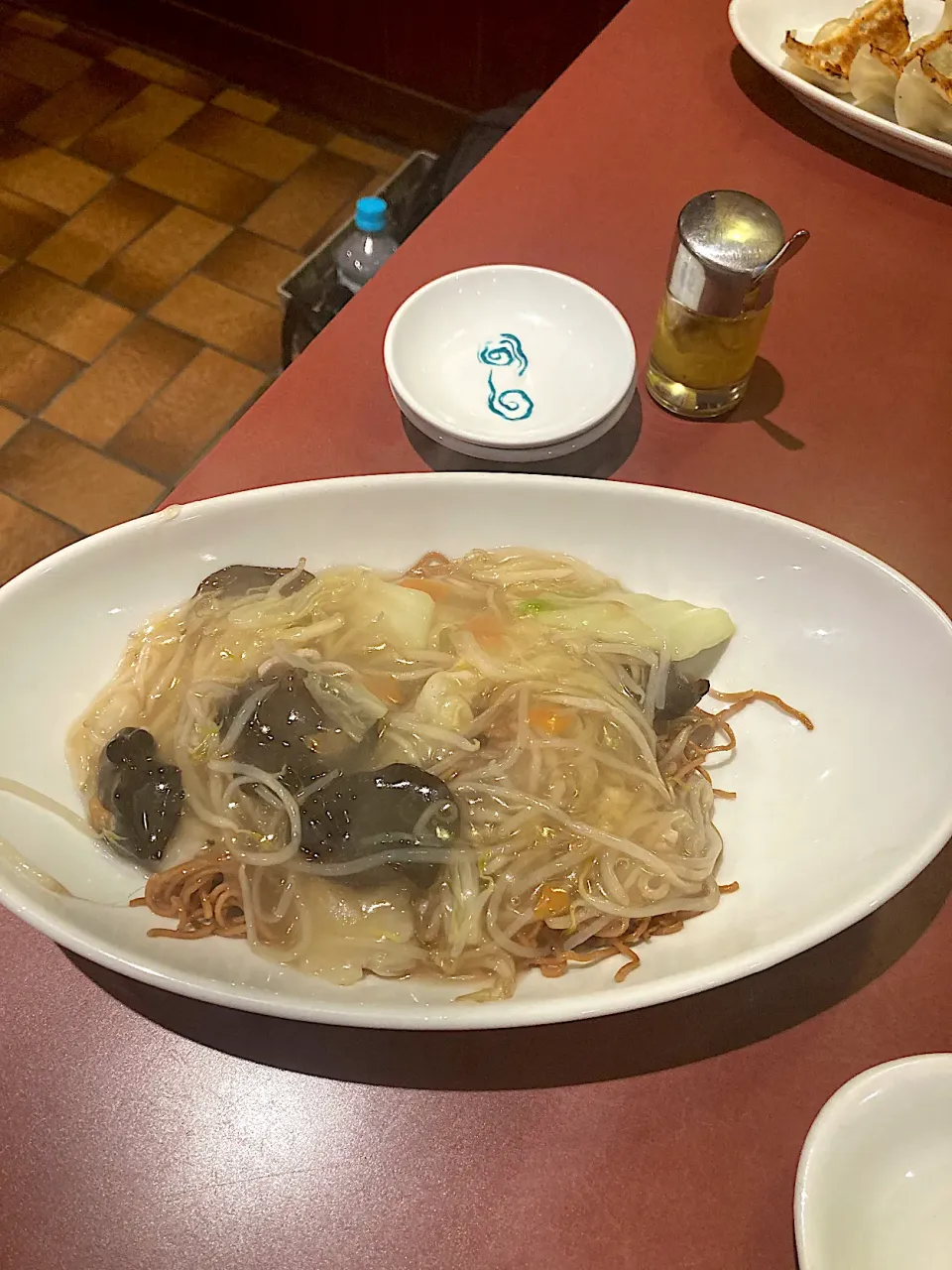 ぼくのハーフあんかけ焼きそば（実況中継中）|なびさん