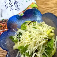 セロリの塩昆布チーズサラダ|kyoroさん