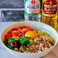 トマト油そば