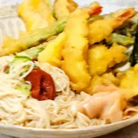 #夏　天ぷらそうめん|金井義則さん