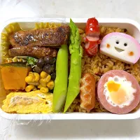 2025年7月22日　オレ弁当♪| クッキングおやぢさん