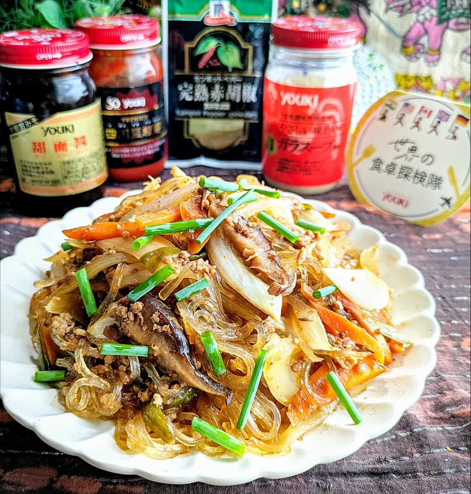 🌏『世界の食卓探検隊』🇰🇷韓国料理
【🇰🇷チャプチェ】|ayaさん