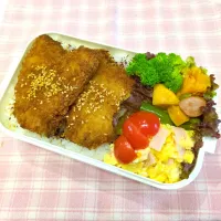 アジフライ弁当♥|みちゅあしさん