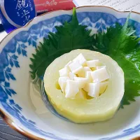 青瓜の翡翠碗～チーズ添え～|にゃんぺこさん