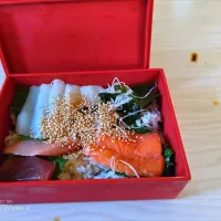 2025/07/21食事メニューは「海の日」因んで海鮮重|Tarou  Masayukiさん