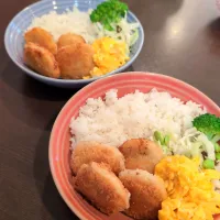 ささみチーズフライ弁当🍱| Rieさん