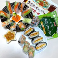 父が参加したライスペーパーレッスン| 父が作る弁当さん