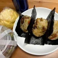 鳥ごぼうおにぎり|masasho's momさん
