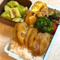 娘お弁当（れんこん挟み焼き）|takezooさん