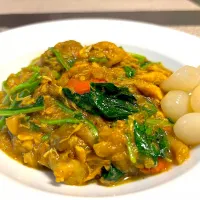 ほろほろチキンとほうれん草のカレー| ゆっちこさん