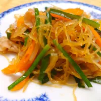 そうめん南瓜の野菜炒め| vegetaさん