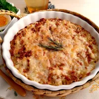 【大豆のお肉】コーンスープde玄米ドリア