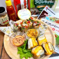 さち先生のライスペーパーを使った、アジアンフュージョンなハワイ料理🌺