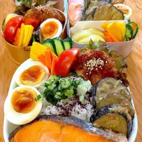 家族お弁当🍱ᕙ( ˙-˙ )ᕗ♡︎❤️|ふみぃさん