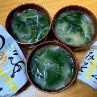 ＊いざ飯！お湯を注ぐだけのお味噌汁を子どもたちに作ってもらった🌻＊|＊抹茶＊さん
