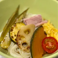 ぶっかけ素麺&夏野菜マリネ|rocky01さん