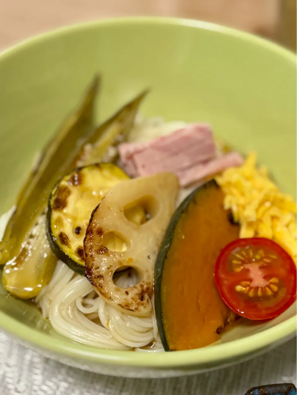 ぶっかけ素麺&夏野菜マリネ|rocky01さん