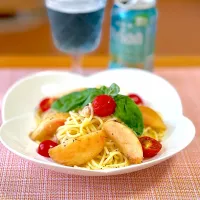 桃の冷製パスタ|manaさん